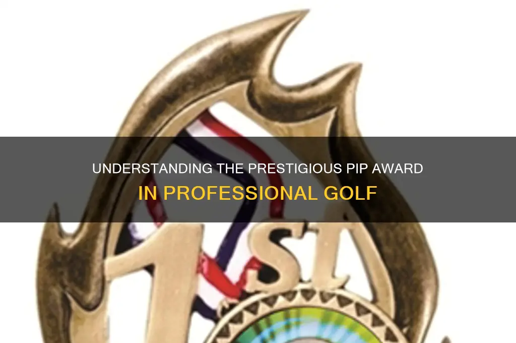 what is the pip award in golf