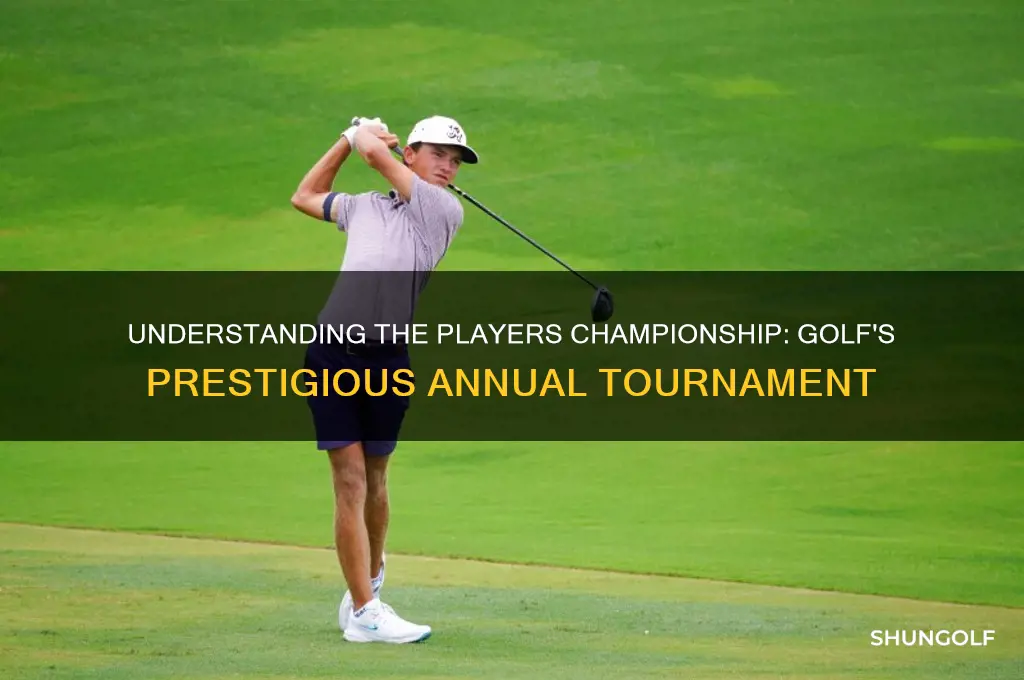 what is the players championship in golf