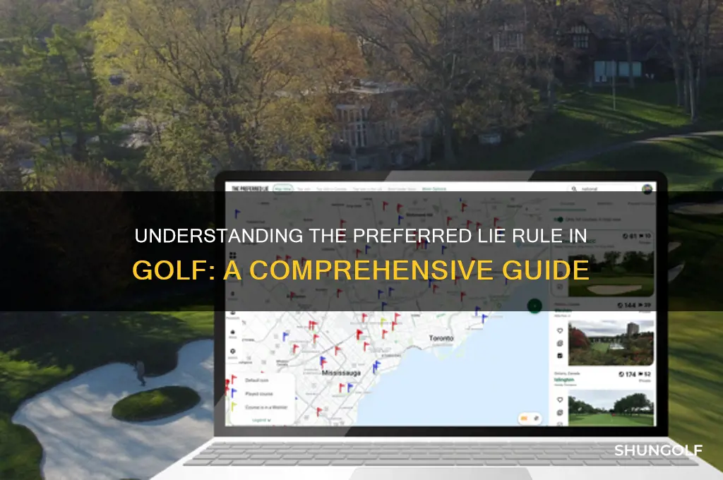 what is the preferred lie rule in golf