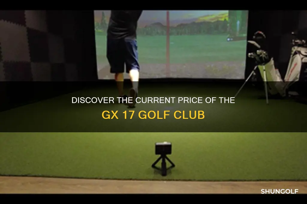 what is the price of the gx 17 golf club