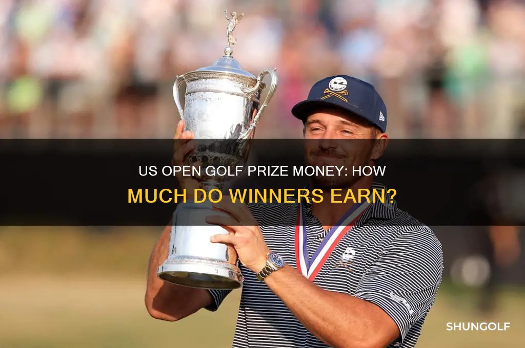 what is the prise money for winning us open golf