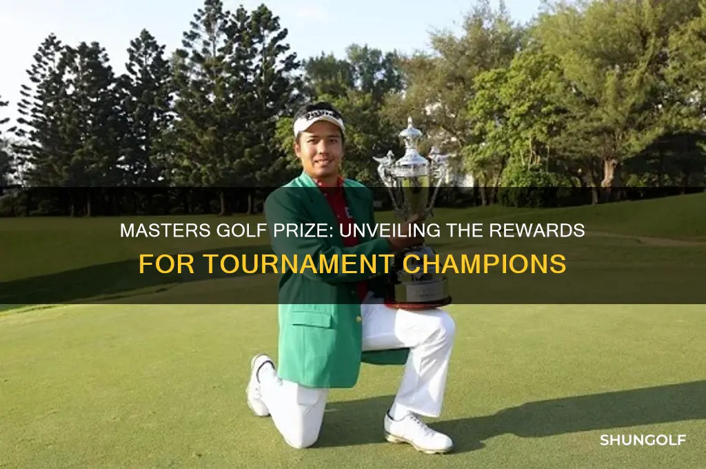 what is the prize for winning the masters in golf