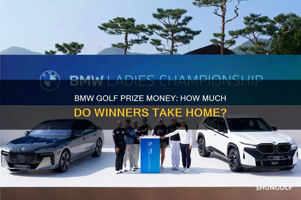 what is the prize money for bmw golf