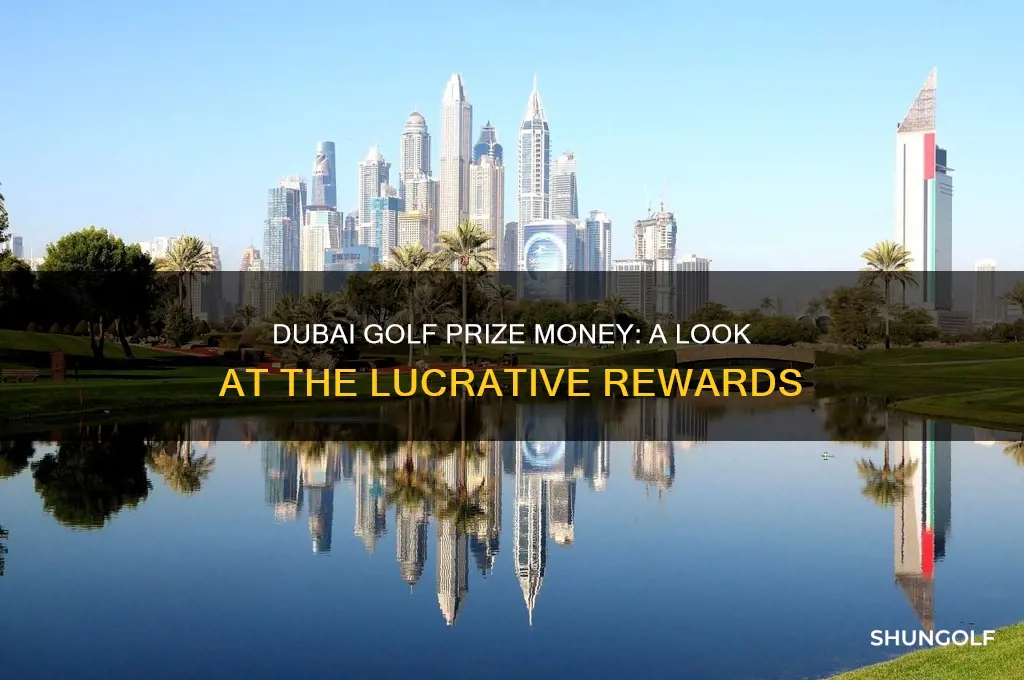 what is the prize money for dubai golf