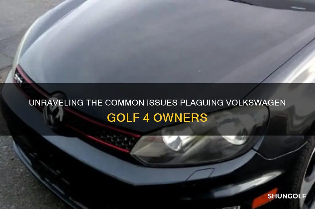 what is the problem of golf 4