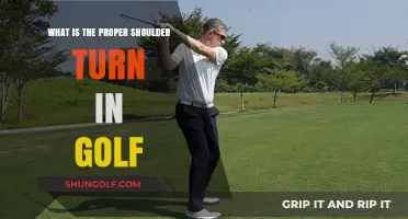 Mastering the Perfect Golf Shoulder Turn: A Comprehensive Guide