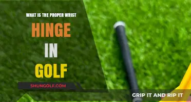Mastering the Perfect Golf Swing: Understanding Proper Wrist Hinge Technique