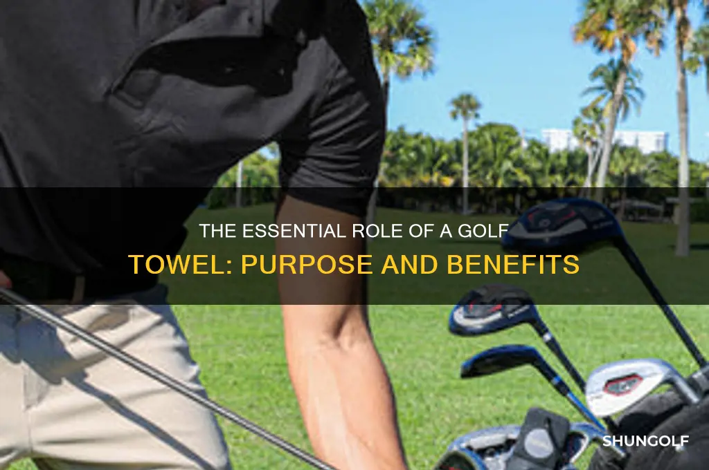 what is the purpose of a golf towel