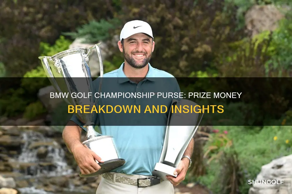 what is the purse for the bmw golf championship