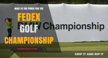 Unveiling the Prize Purse for the FedEx Golf Championship