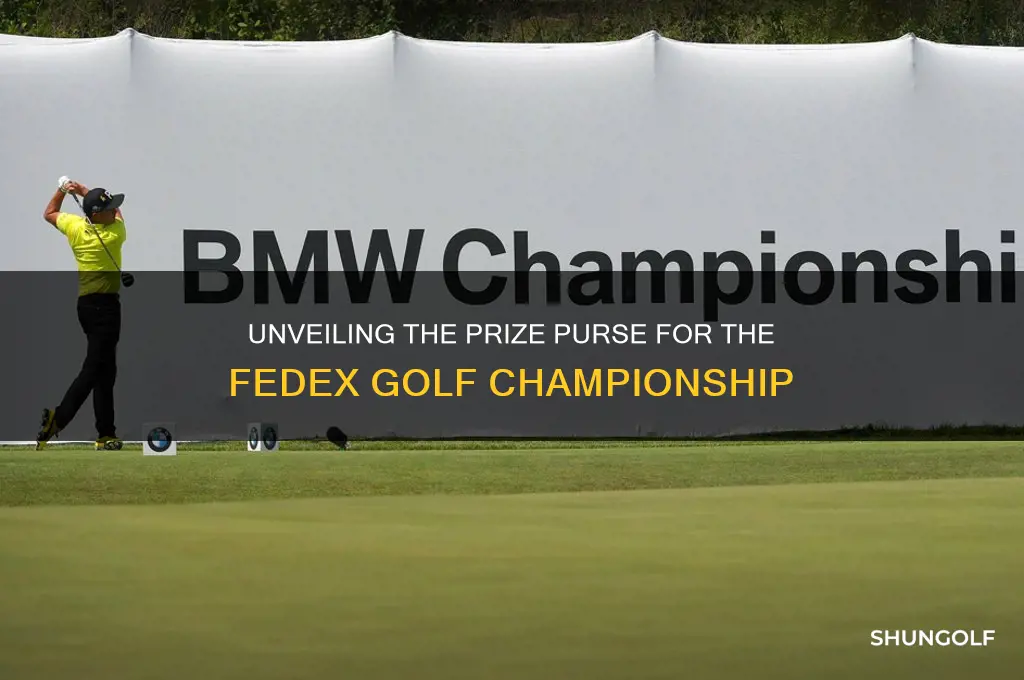 what is the purse for the fedex golf championship