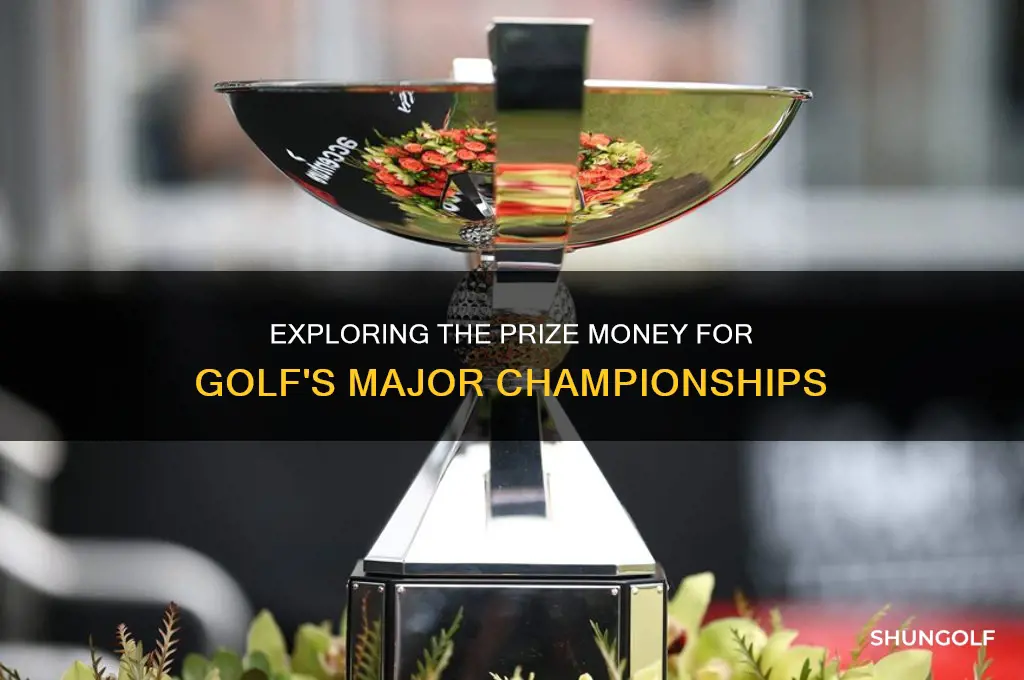 what is the purse for the golf majors