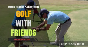 Mastering the Quick Place Button in Golf With Friends: A Guide