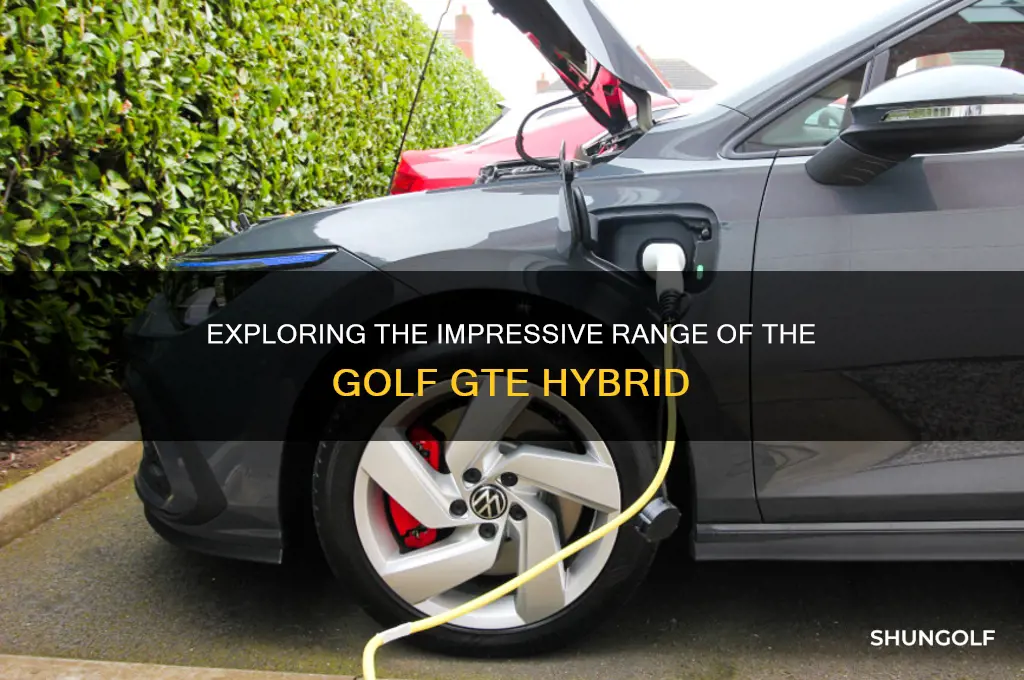 what is the range of a golf gte