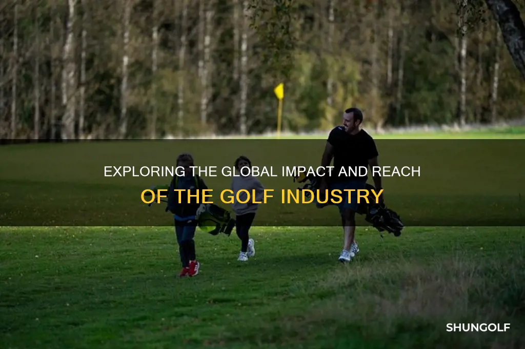 what is the reach of the golf industry