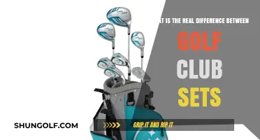 Unveiling the Key Differences Between Golf Club Sets