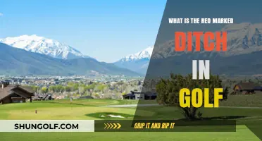 Understanding the Red-Marked Ditch in Golf: Rules and Penalties Explained