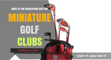 Miniature Golf Club Size Regulations: What You Need to Know