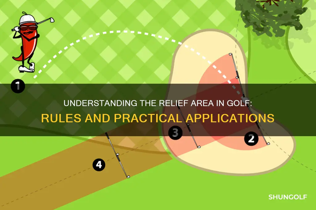 what is the relief area in golf