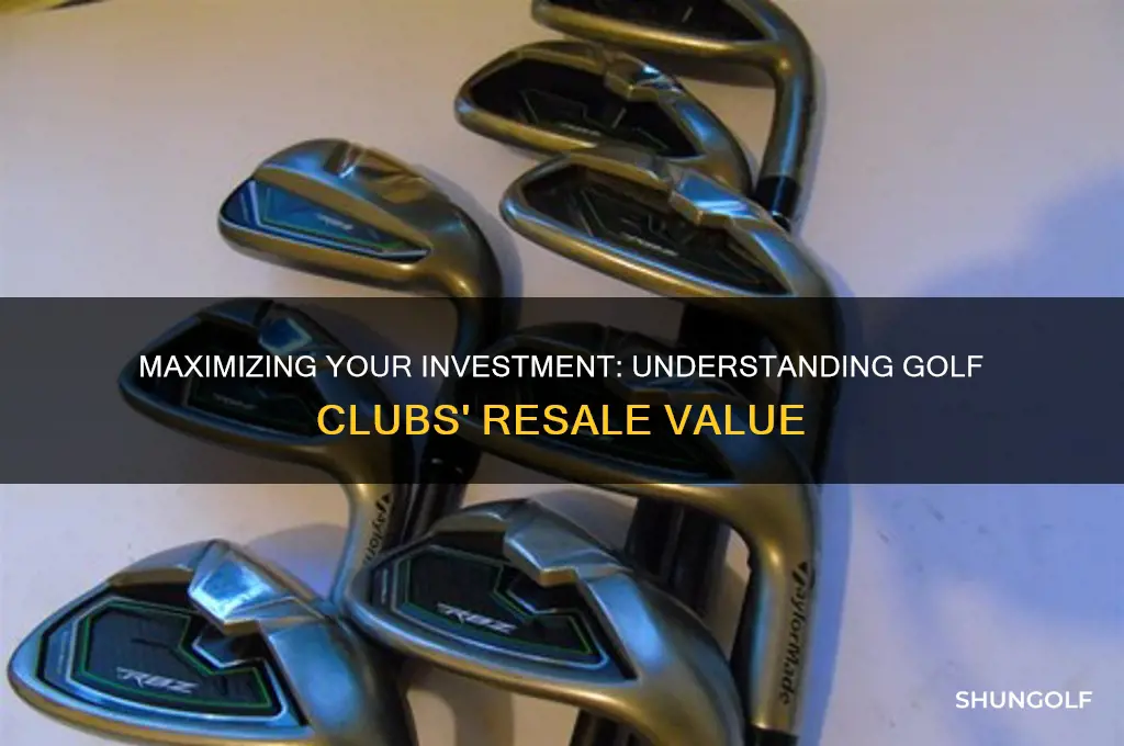 what is the resale value of golf clubs