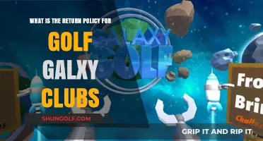 Golf Galaxy Clubs Return Policy: What You Need to Know