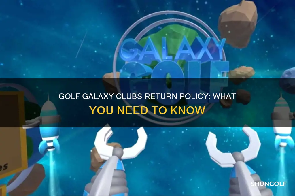 what is the return policy for golf galxy clubs