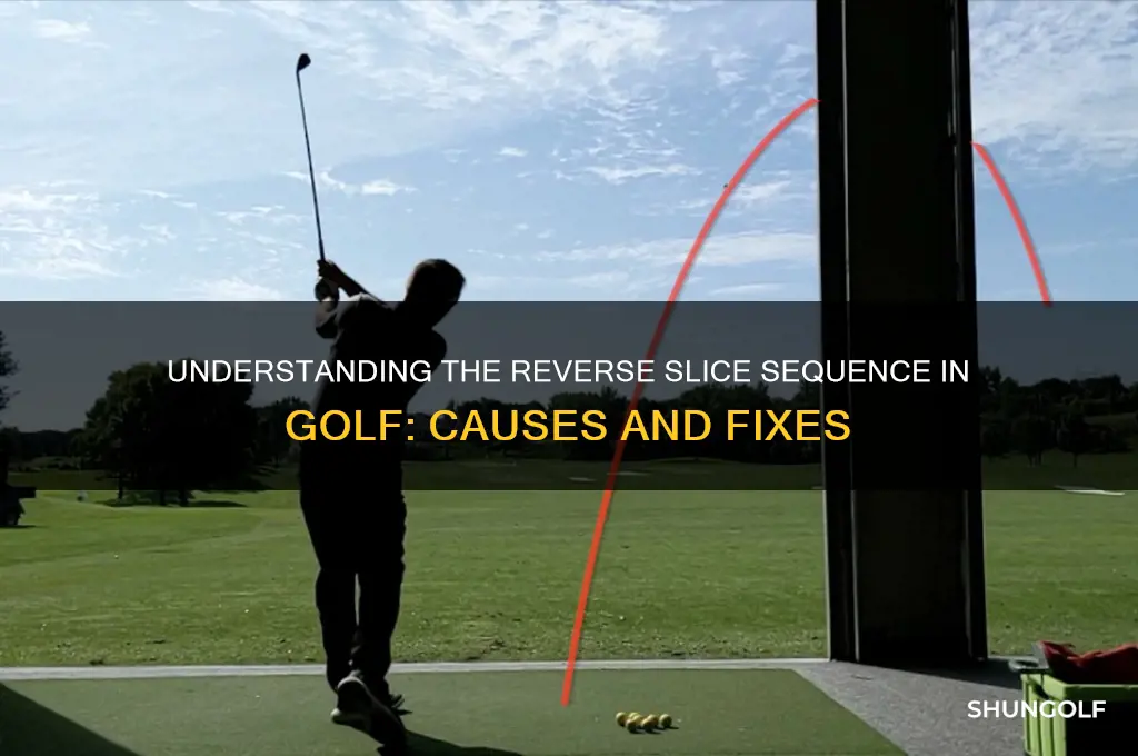 what is the reverse slice sequence in golf