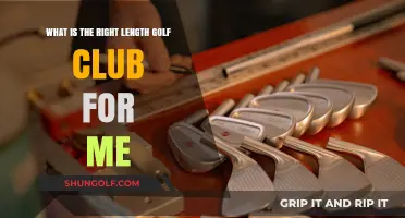 Choosing the Perfect Golf Club Length for Your Swing