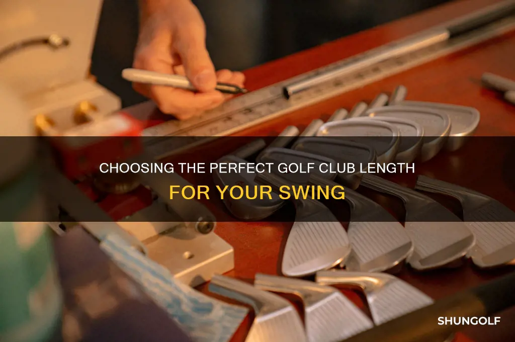 what is the right length golf club for me