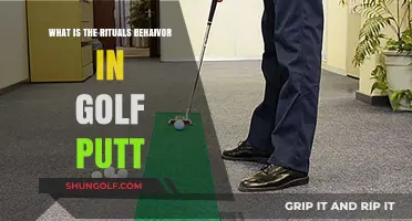 Mastering the Rituals: Understanding Behavioral Patterns in Golf Putting