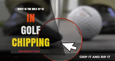 Mastering Golf Chipping: Understanding the Rule of 12 Technique