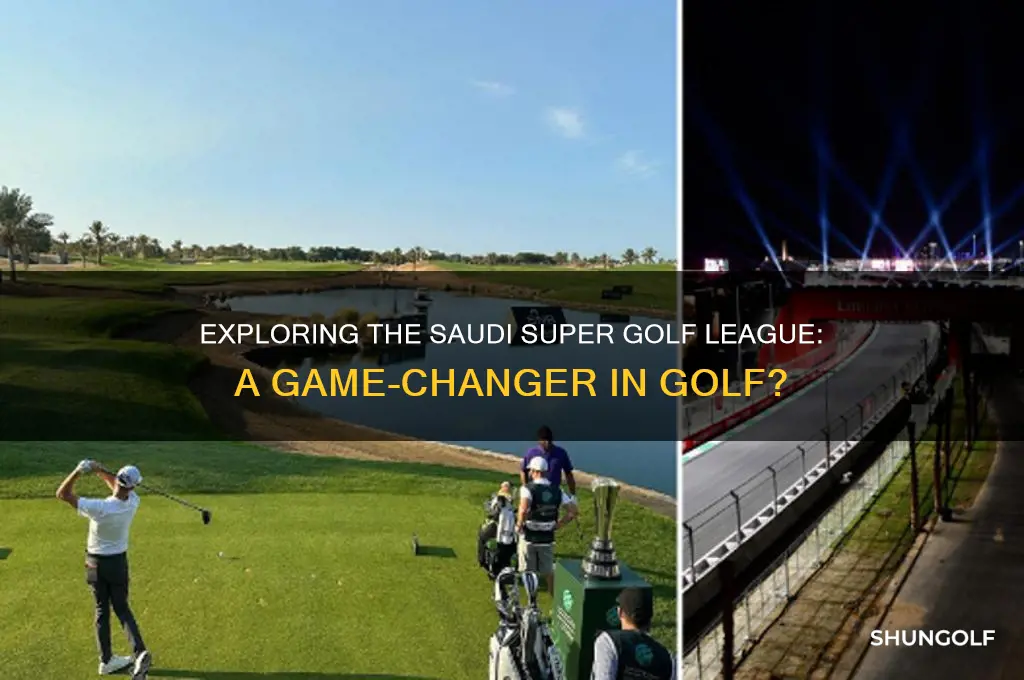 what is the saudi super golf league
