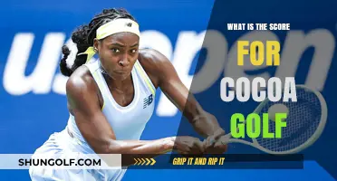 Understanding Cocoa Golf Scores: A Comprehensive Guide for Players