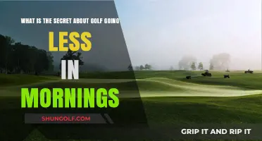 Unveiling the Morning Golf Secret: Why Less is More on the Greens