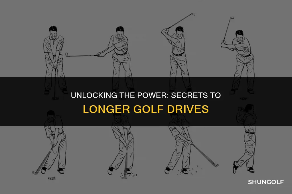 what is the secret to onger golf drives
