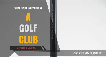 Understanding Golf Club Shaft Flex: A Guide to Choosing the Right One