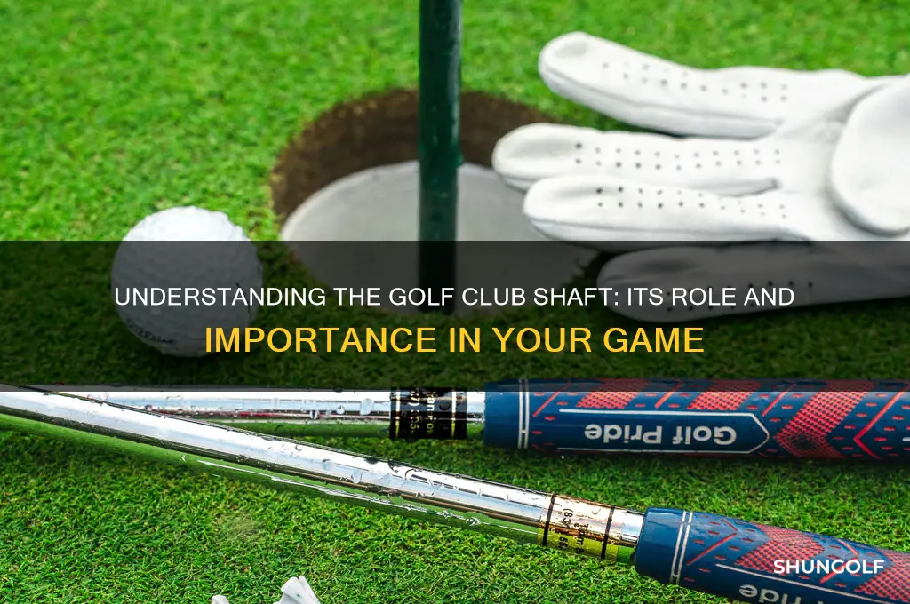what is the shaft of a golf club