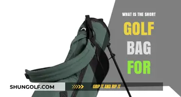 Exploring the Compact Caddie: What's the Deal with Short Golf Bags?