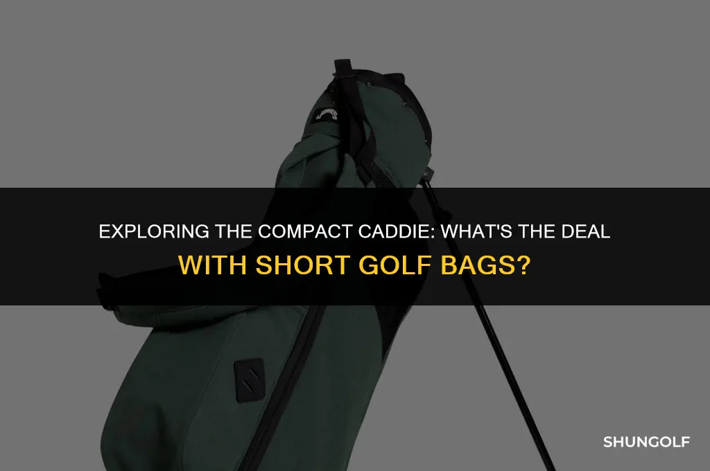 what is the short golf bag for