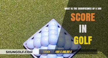 Golf's Perfect Score: Unlocking the Significance of a 100