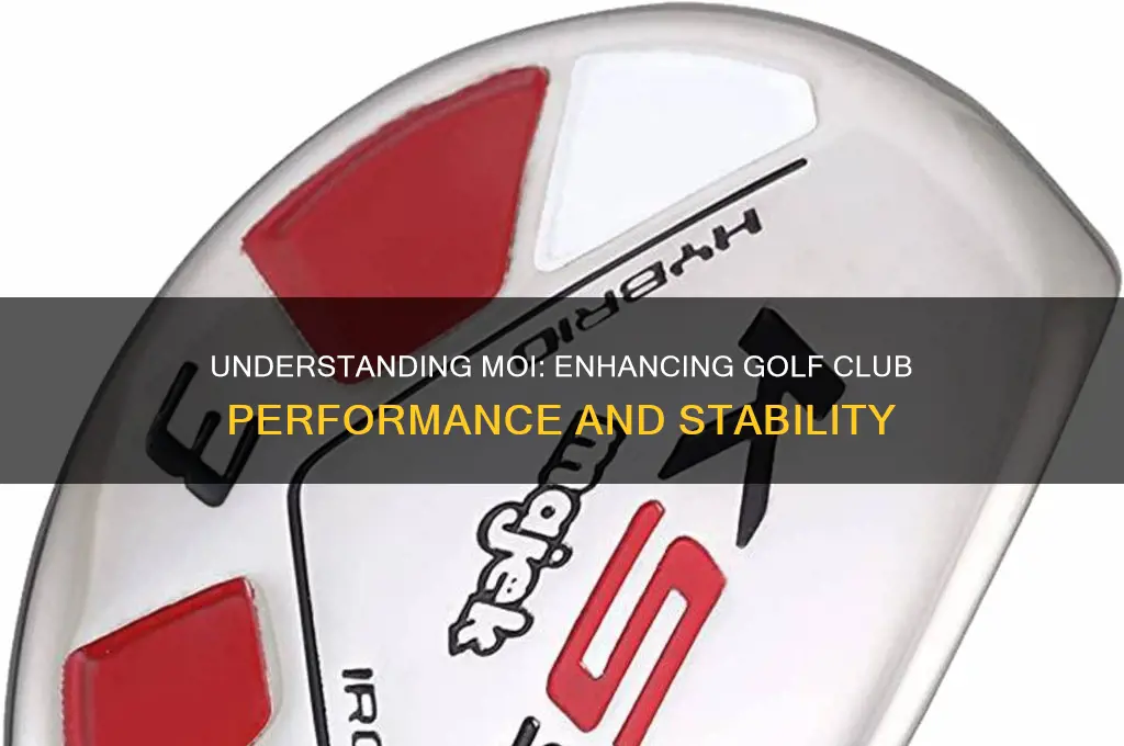 what is the significance of moi for golf clubs