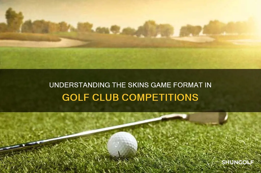 what is the skins format in the golf club