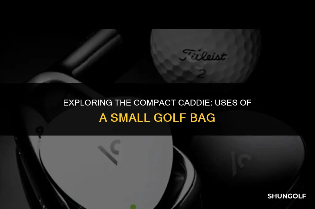 what is the small golf bag used for