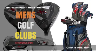 Smallest Shaft Lengths for Men's Golf Clubs: A Comprehensive Guide