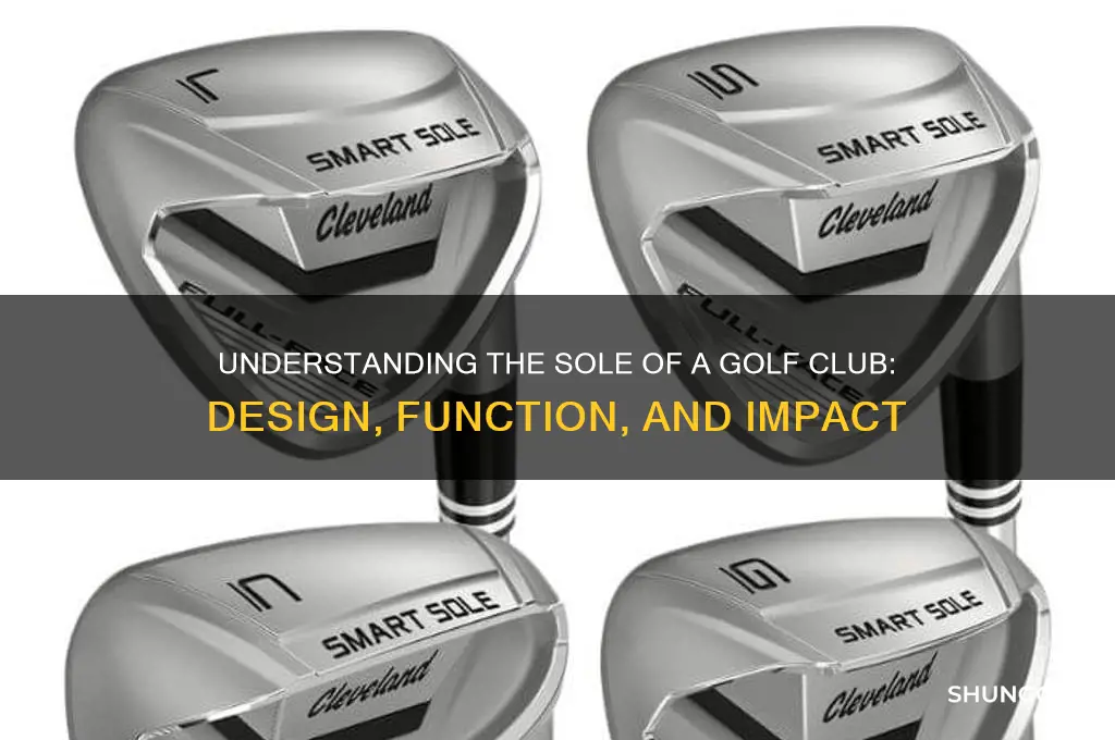what is the sole of a golf club