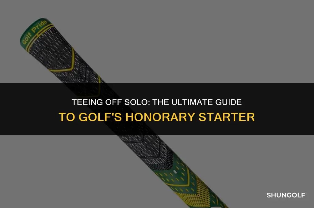 what is the solo honory starter for golf