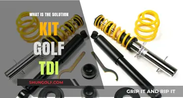 Understanding the Solution Kit for Golf TDI Performance and Maintenance