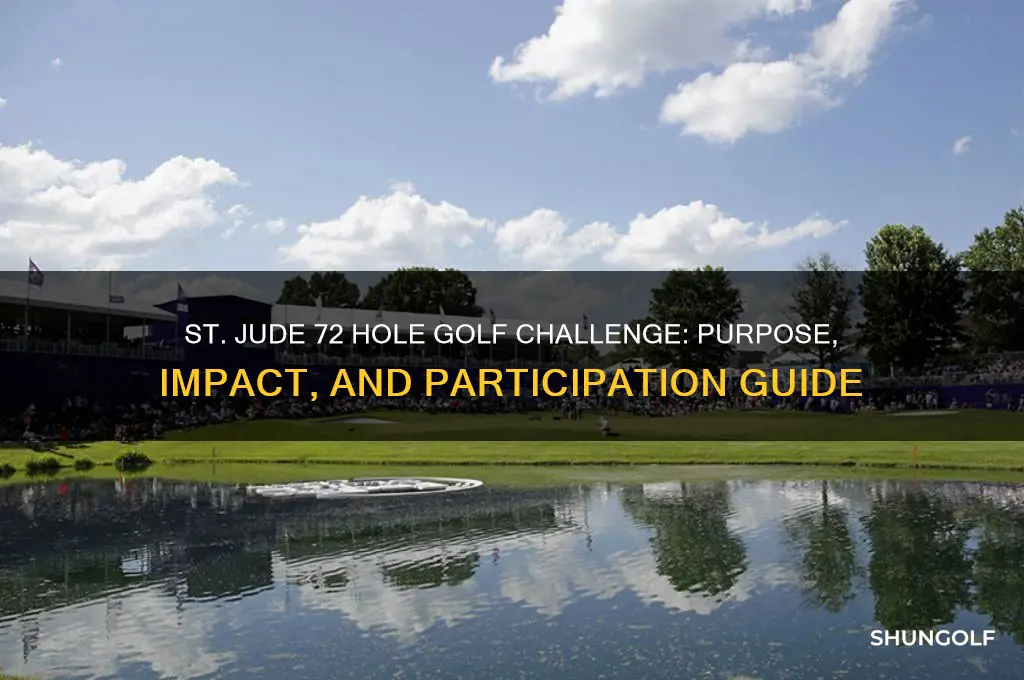 what is the st jude 72 hole golf challenge