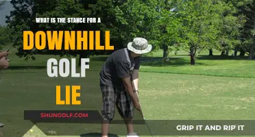 Mastering the Downhill Golf Lie: Stance Tips for Better Shots