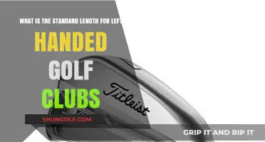 Left-Handed Golf Clubs: Understanding the Standard Length for Optimal Play